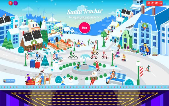 Santa Tracker By Google