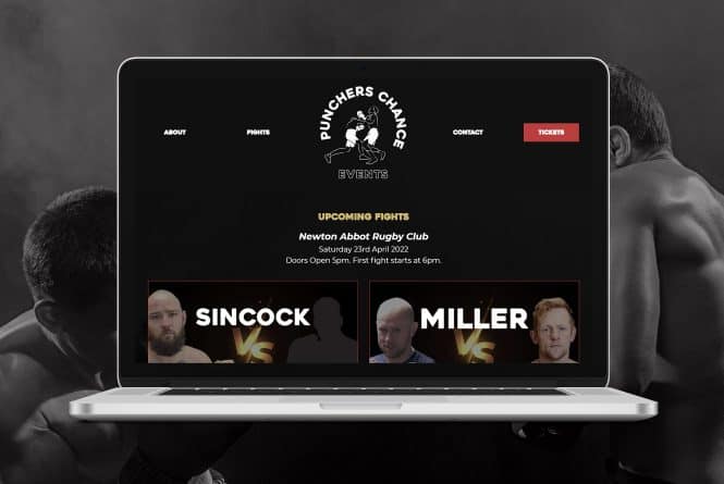 New Website Launch for Punchers Chance Events